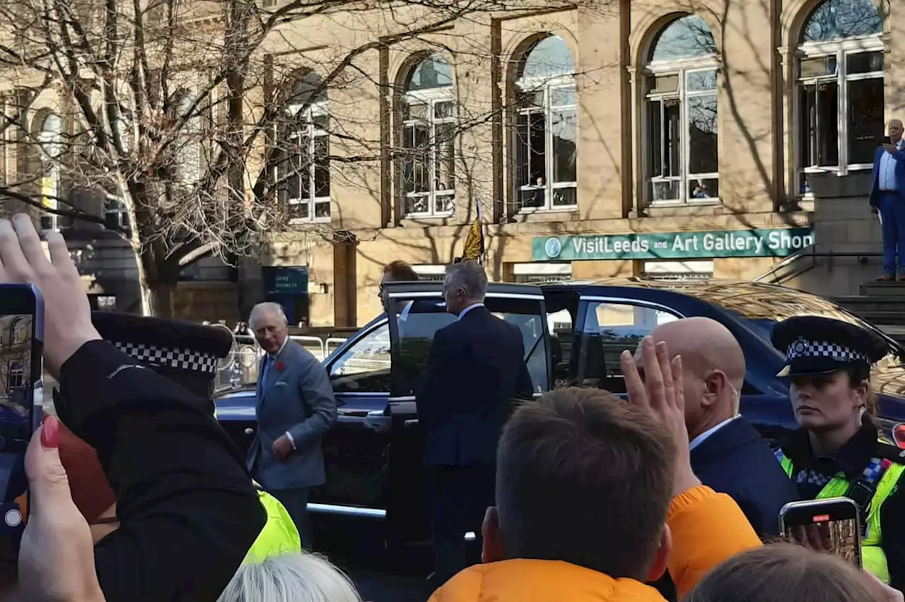 'It's marvellous': Live updates as first pictures show King arriving at Leeds Central Library