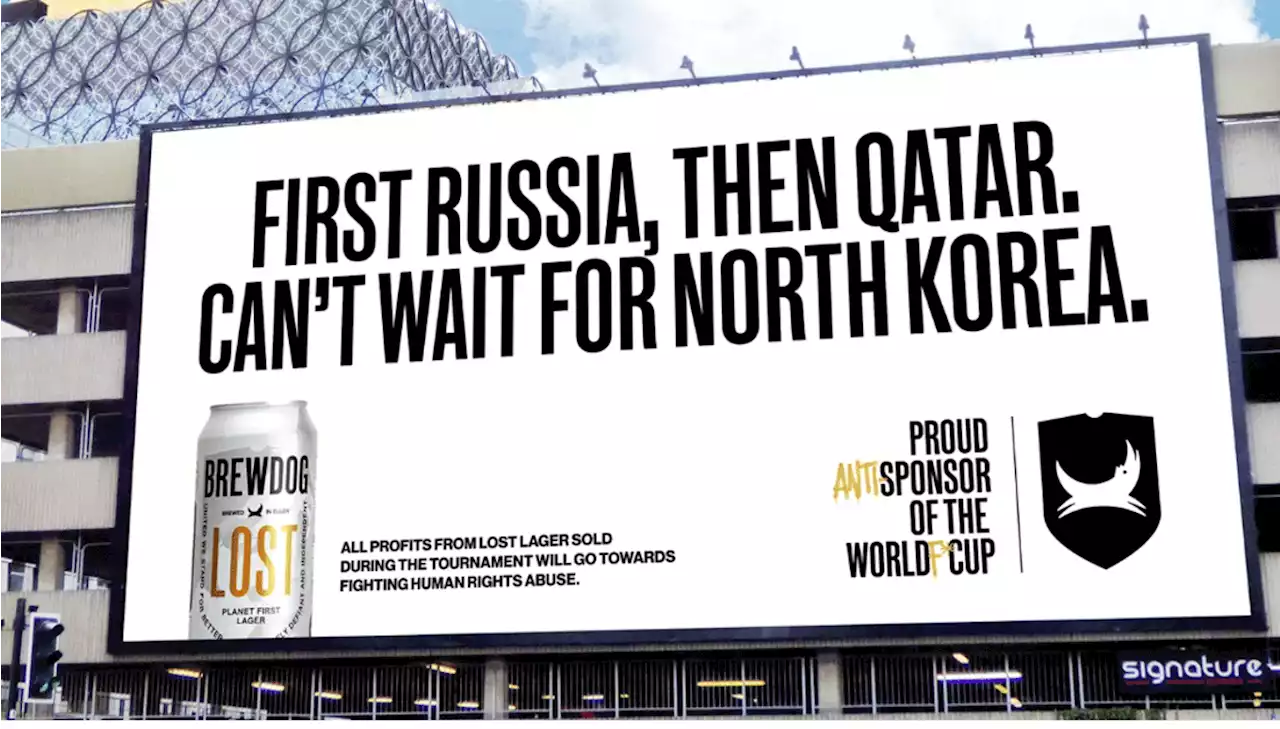 Brewdog to be ‘anti-sponsor’ of FIFA World Cup 2022 in Qatar