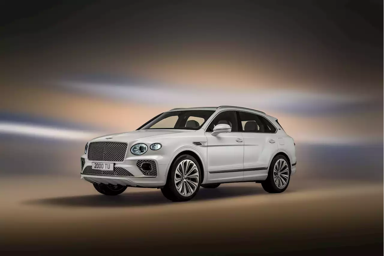 Eco-friendly Bentley Bentayga Odyssean Edition debuts