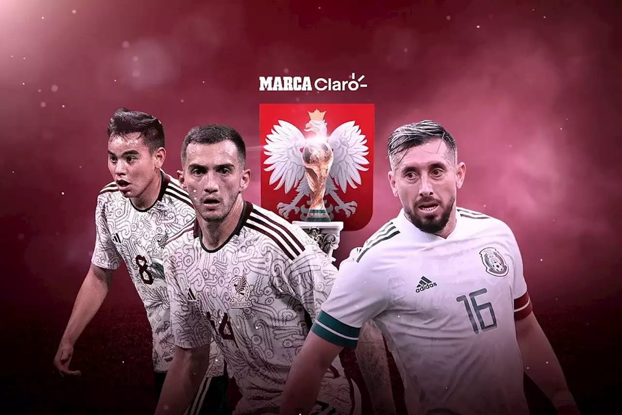 Qatar 2022: Héctor Herrera, Charly Rodríguez y Luis Chávez apuntan a ser titulares ante Polonia