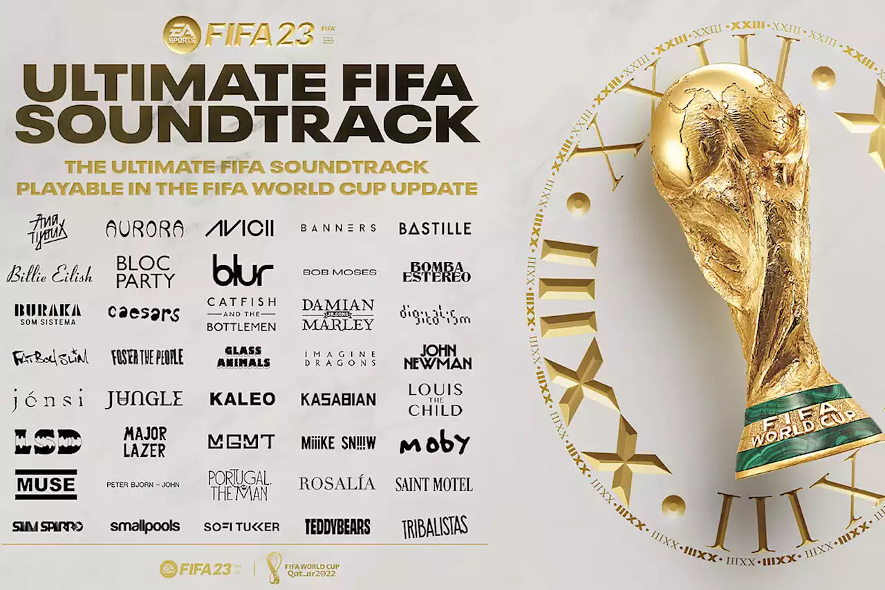 Ultimate FIFA Soundtrack: las mejores canciones de la historia del juego llegarán a FIFA 23