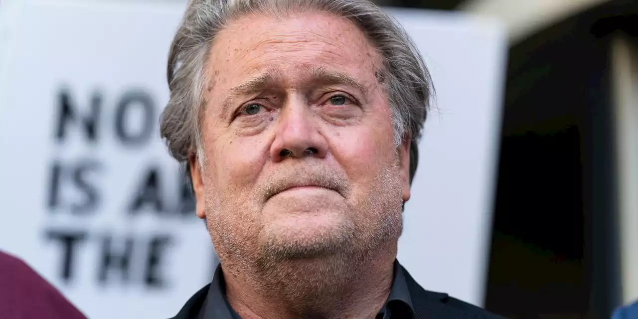 Steve Bannon’s four-month prison sentence temporarily stayed by district-court judge