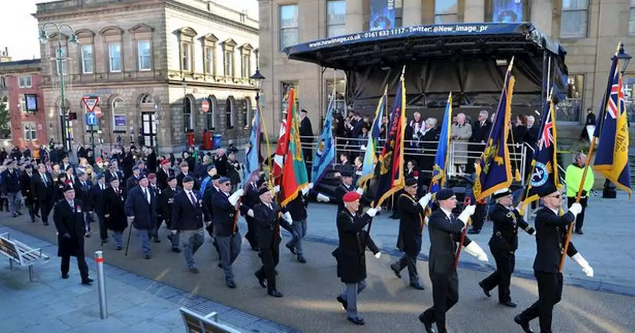 Remembrance Sunday 2022 services in Greater Manchester