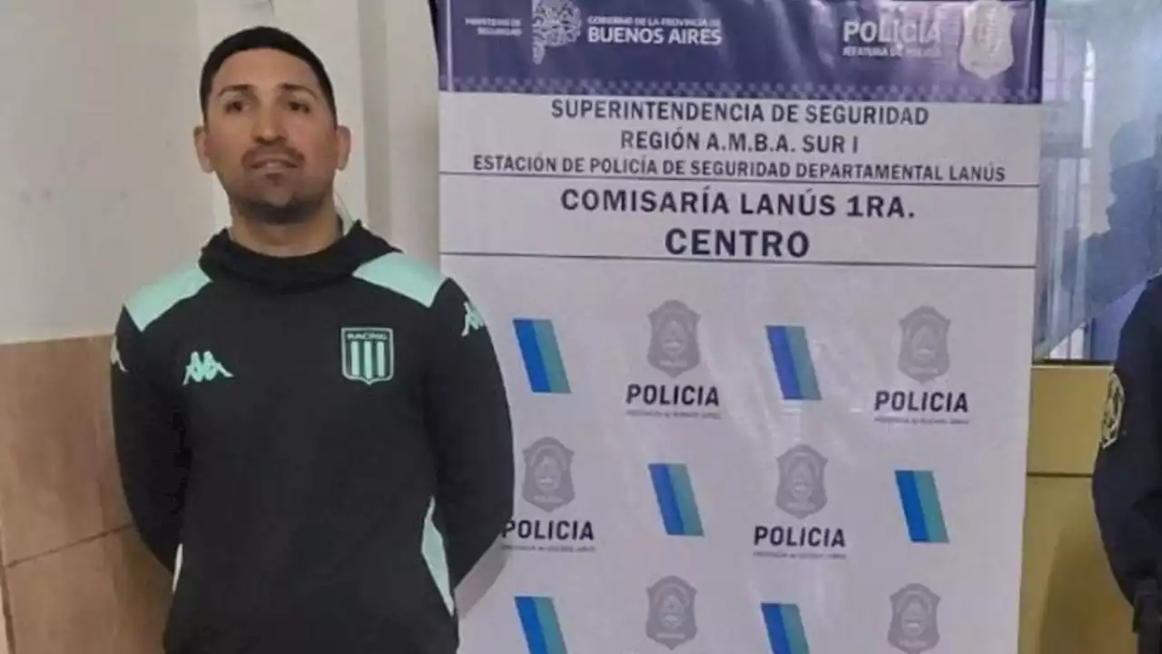 Detuvieron a Leo Paredes, líder de la barrabrava de Racing