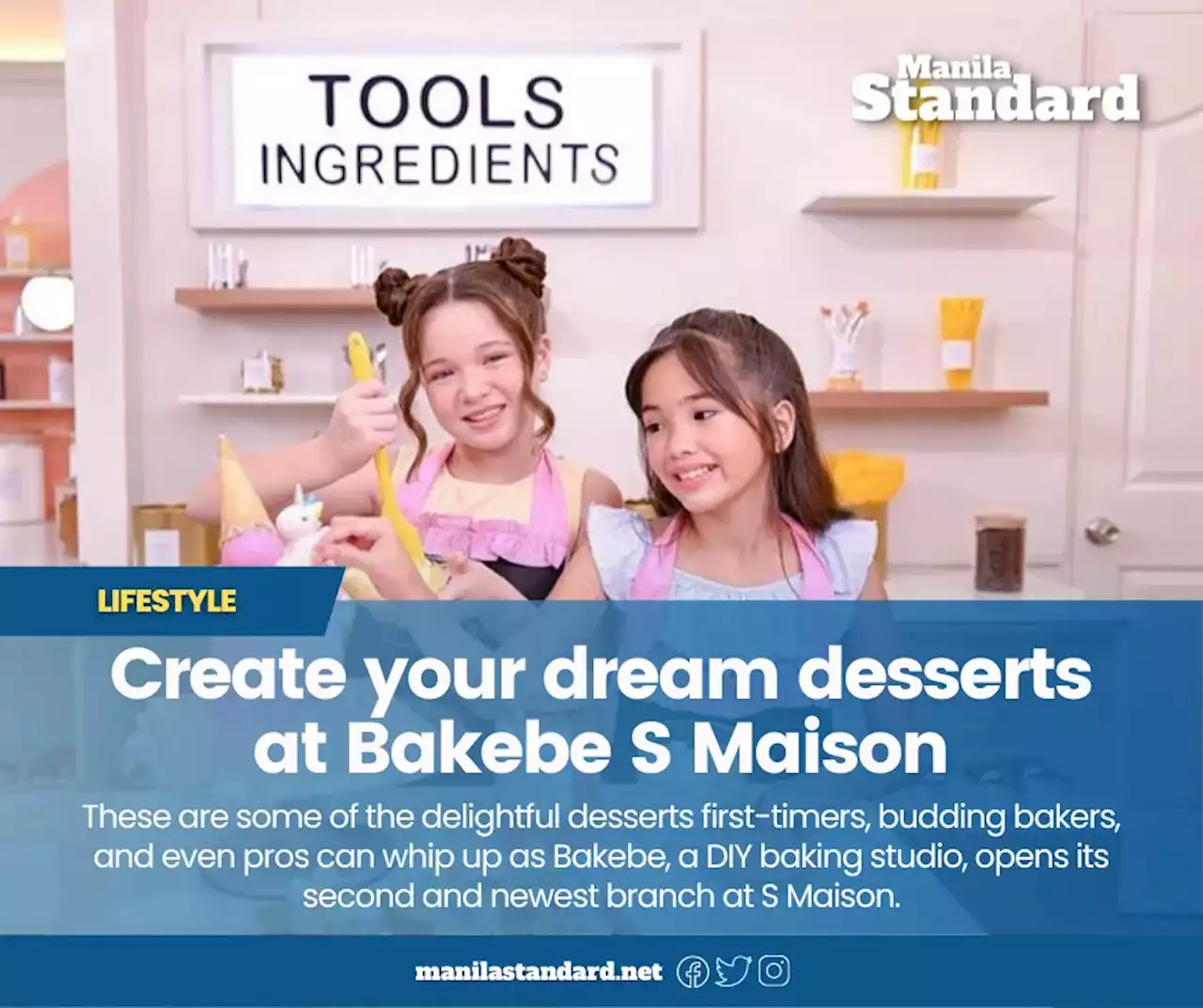 Create your dream desserts at Bakebe S Maison