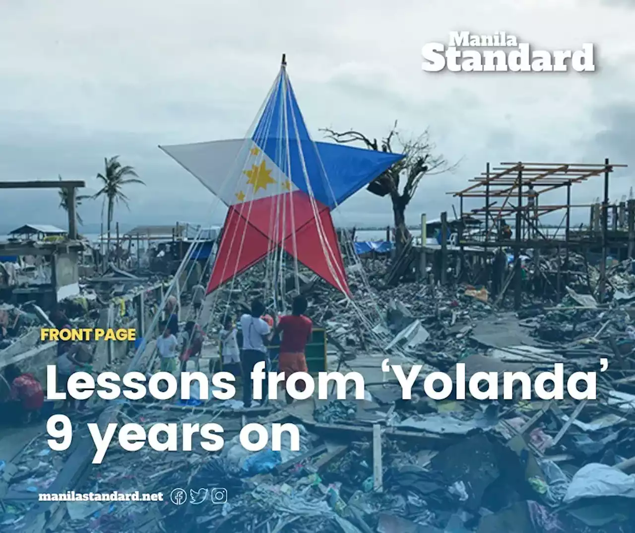 Lessons from ‘Yolanda’ 9 years on