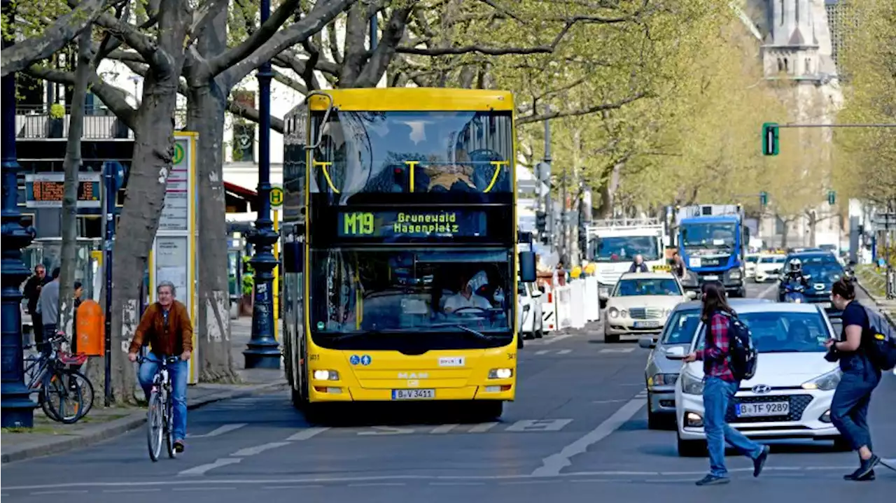 Berlin stellt Planung von Busspuren teilweise zurück