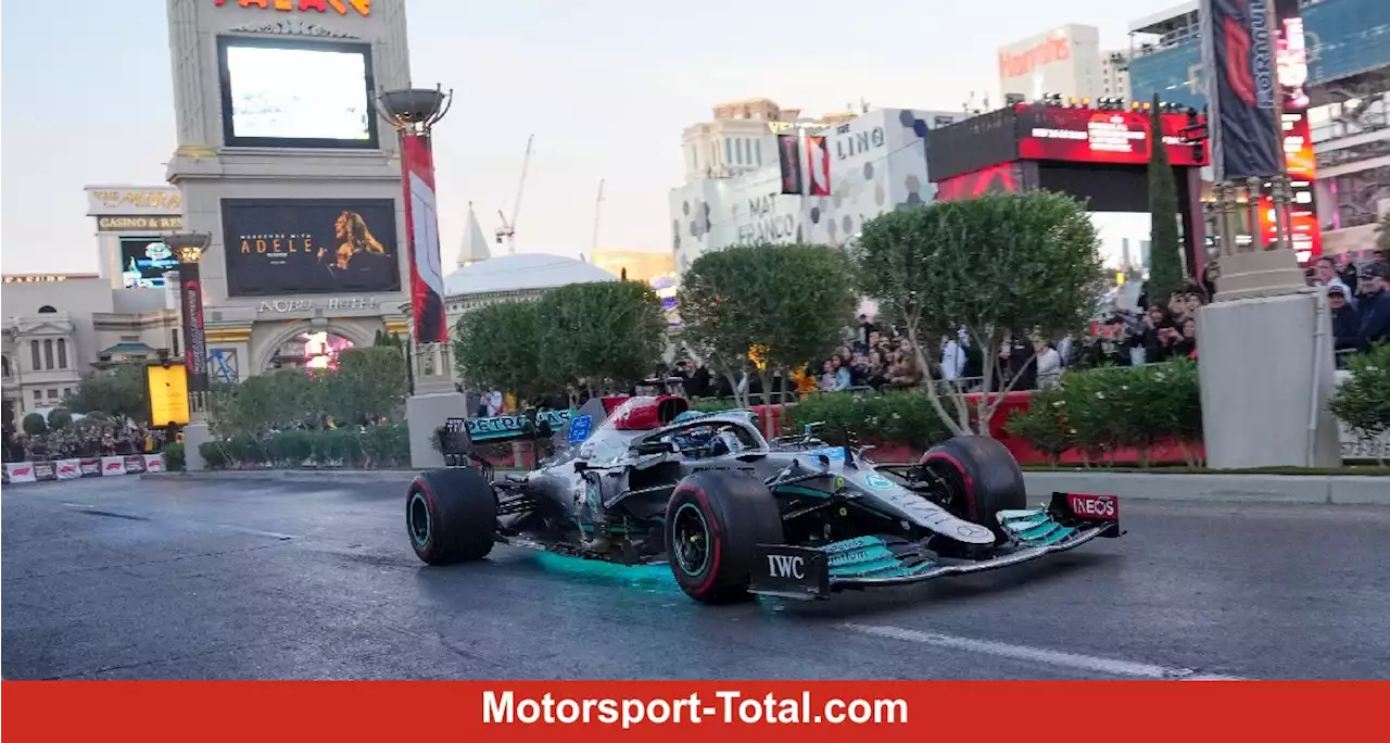 43.000 Zuschauer: Formel 1 stellt Las Vegas auf den Kopf!