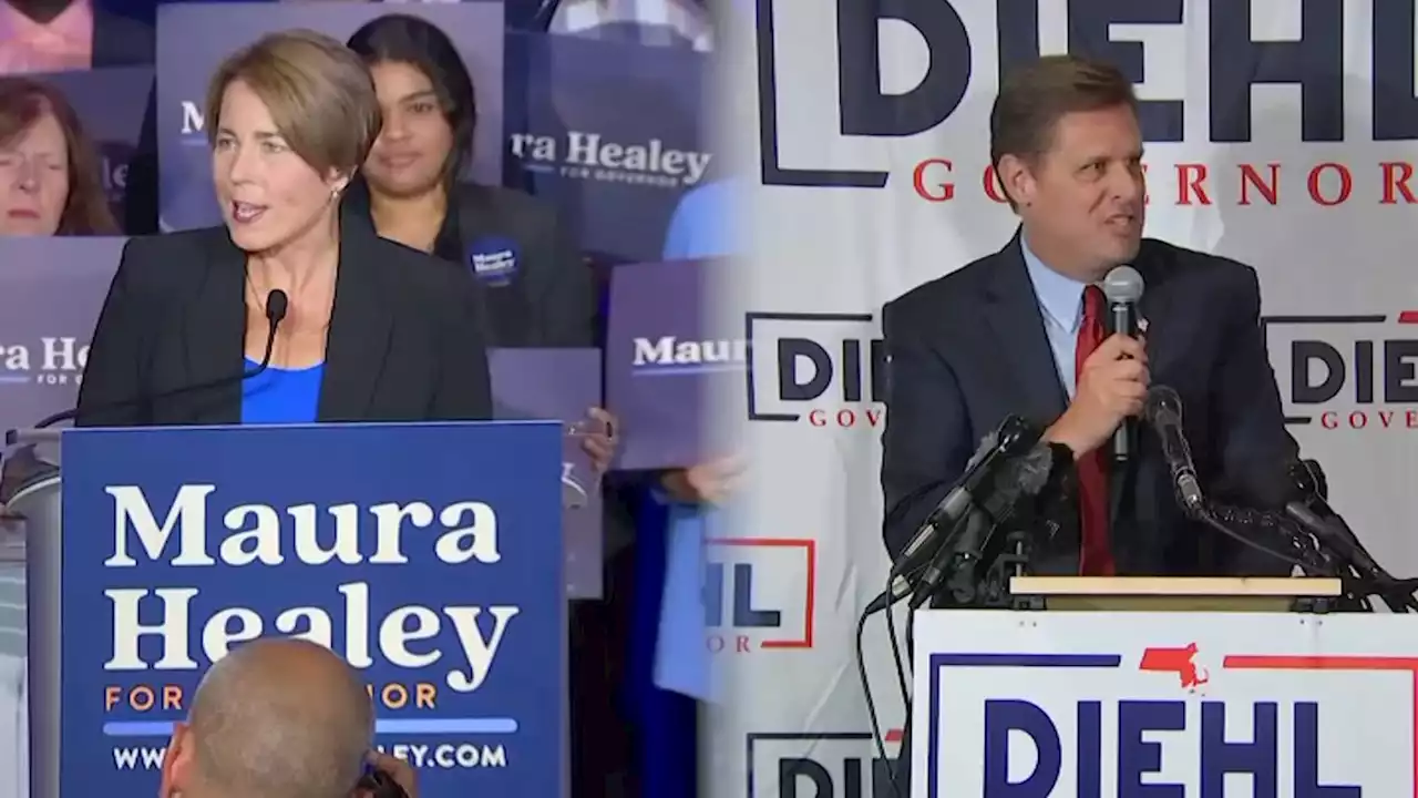 Maura Healey, Geoff Diehl Make Final Push for Votes