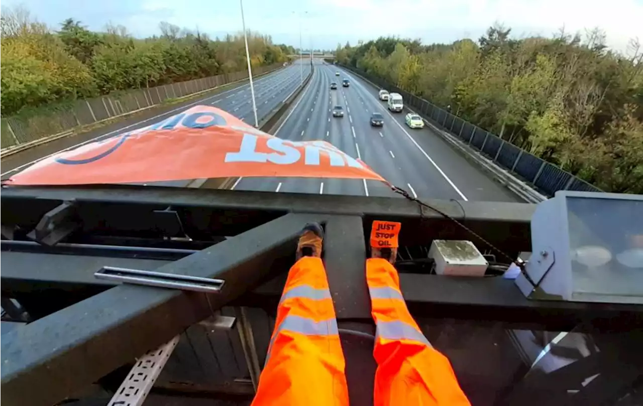 Just Stop Oil protesters charged after M25 chaos in Hertfordshire