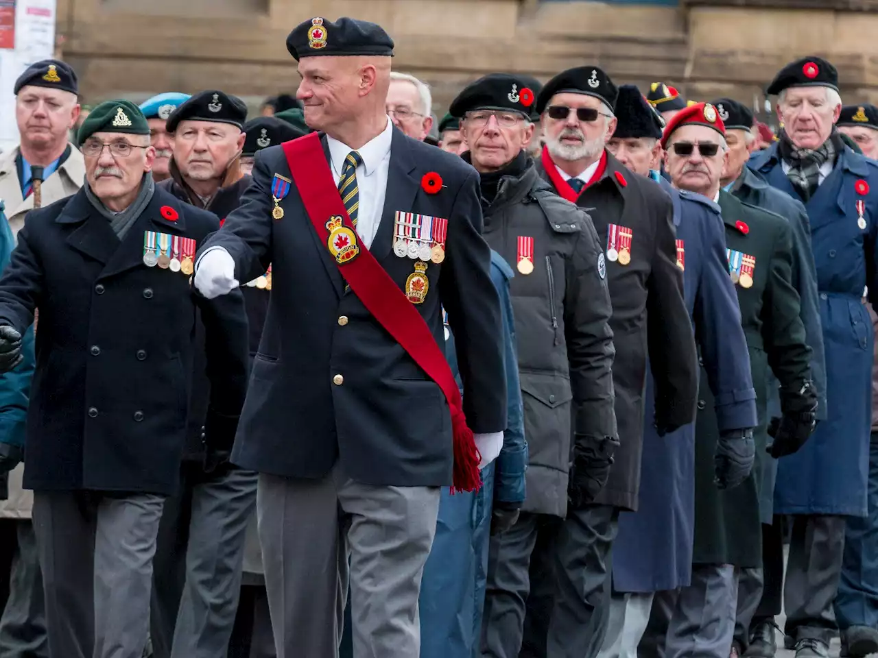 REMEMBRANCE DAY: Veterans' parade returns to national after two-year hiatus