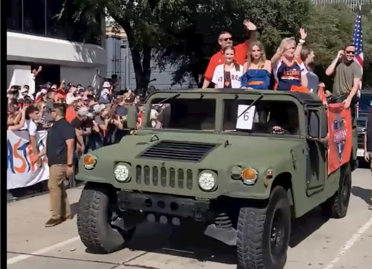 U.S. Sen. Ted Cruz of Texas booed during Houston Astros championship parade