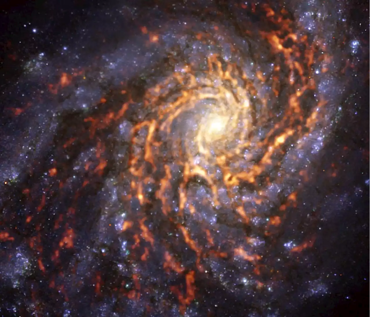 Pinwheel Firework: Stunning Telescope Image Captures Grand Design Spiral Galaxy