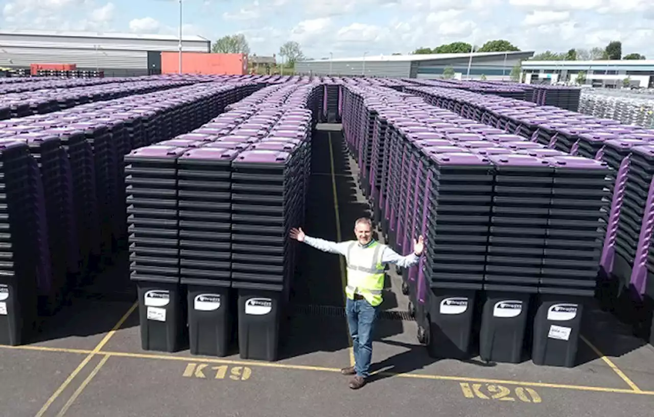 New recycling wheelie bins delivered to nearly 80,000 Shropshire homes