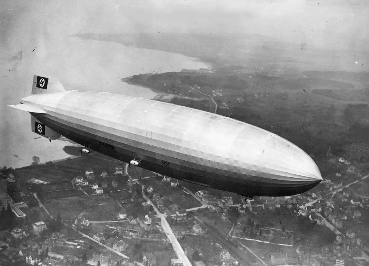 Was the Hindenburg Adorned With a Swastika?