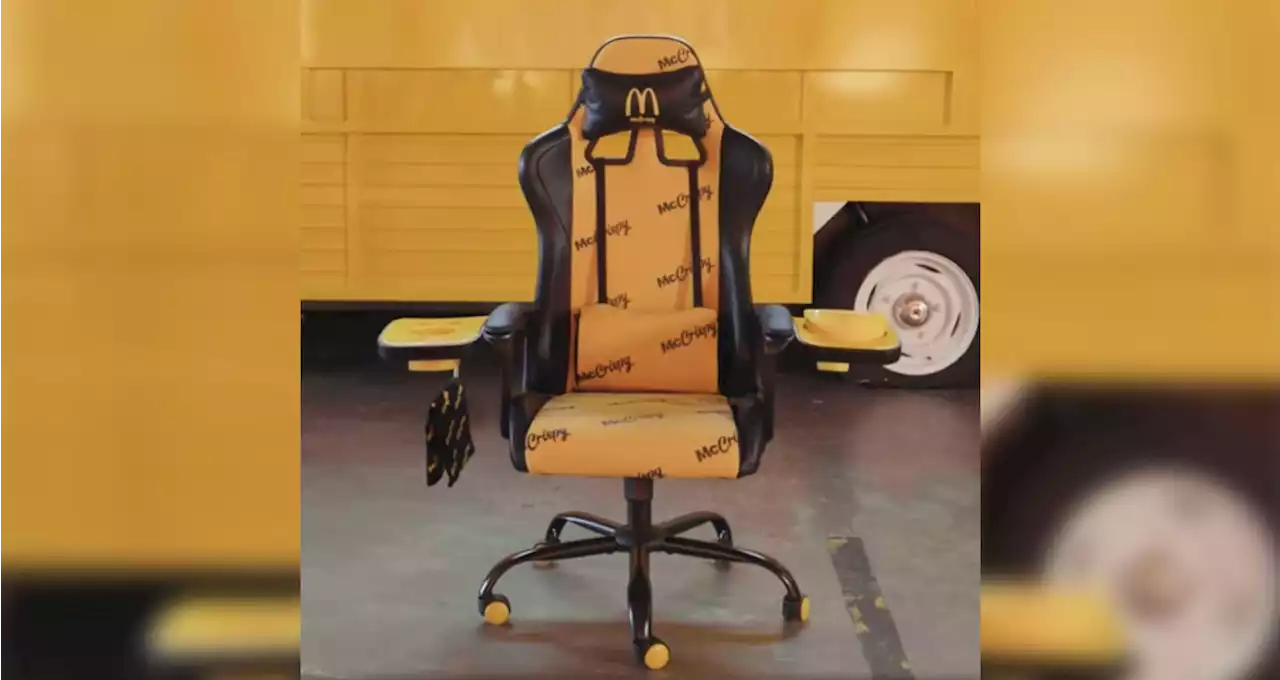 This is McDonald's best product yet: the McCrispy Ultimate Gaming Chair - SoyaCincau