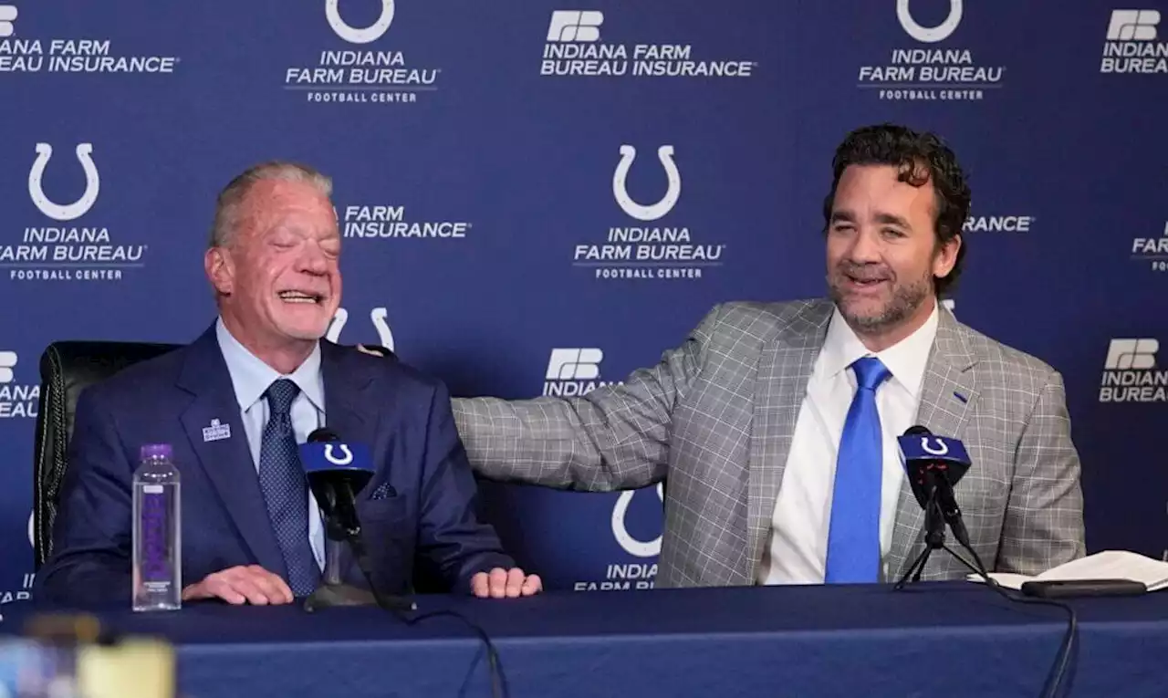 Colts' news conference, bizarre day of change paint a franchise in disarray