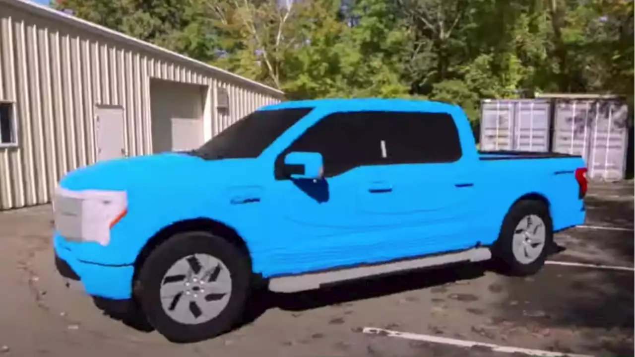 Ford F-150 Lightning gets full-size rebuild with Legos