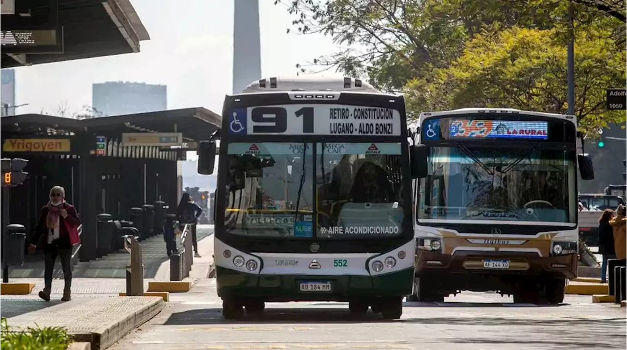 Este martes colectivos y trenes funcionarán con normalidad: el Gobierno dictó la conciliación obligatoria