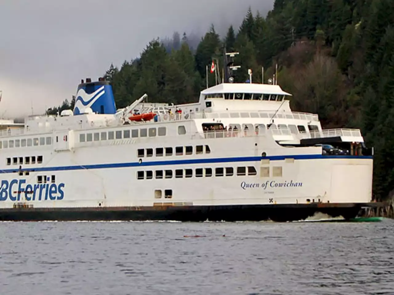 B.C. Ferries cancels Horseshoe Bay-Departure Bay sailings Monday