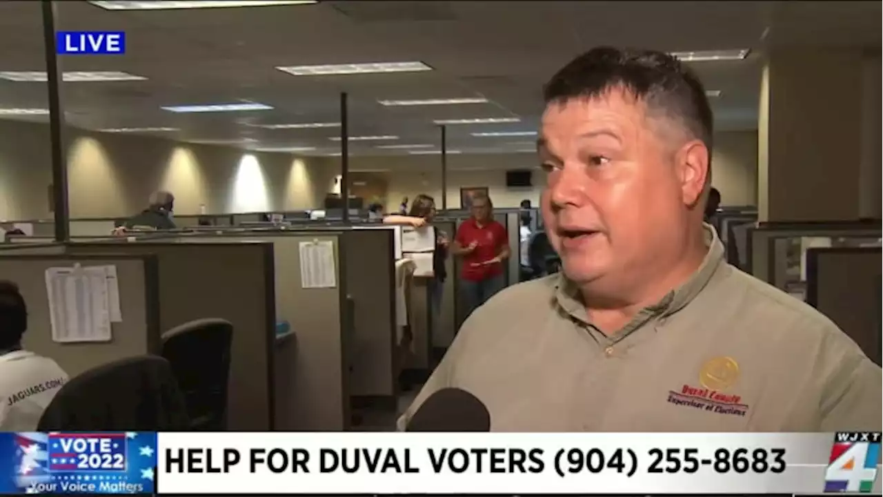 Duval County elections official explains process when ballot scanner breaks down