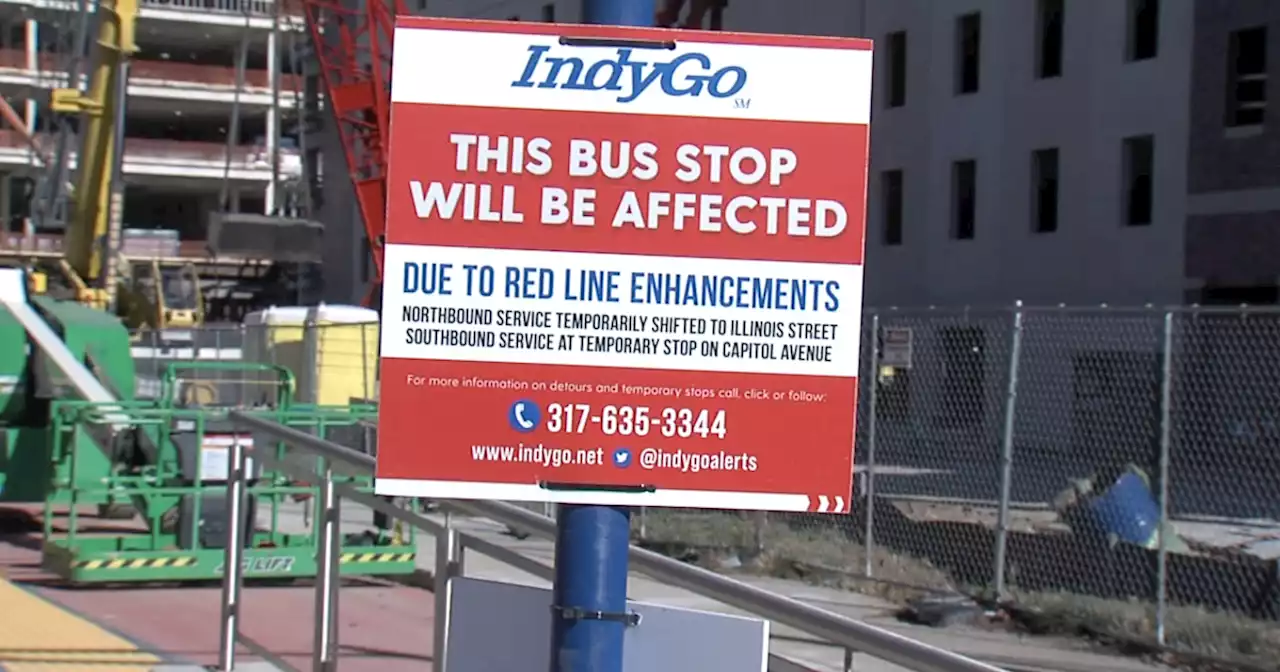 IndyGo reconstructing Red Line less than 3 years after original construction