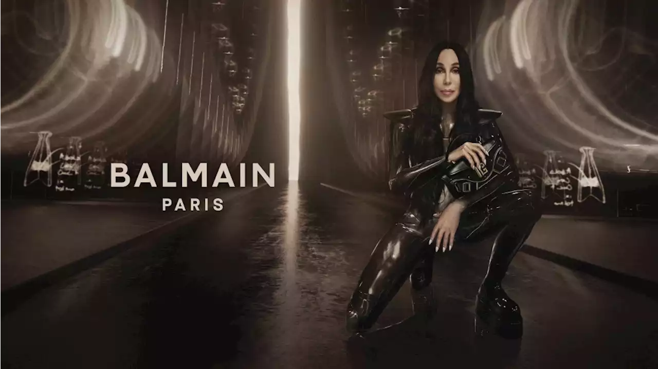 Cher Becomes Balmain’s Futuristic Superhero in New Blaze Handbag Campaign