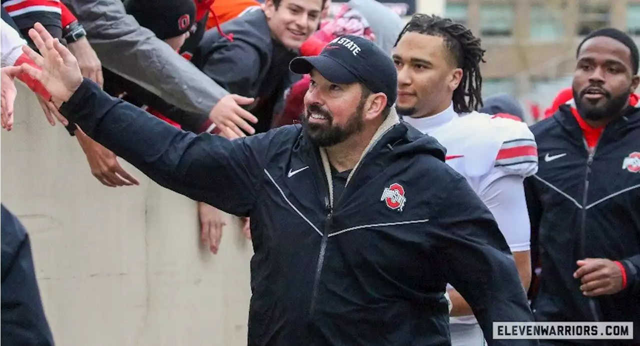 Ohio State is No. 2 in the Second College Football Playoff Rankings of 2022