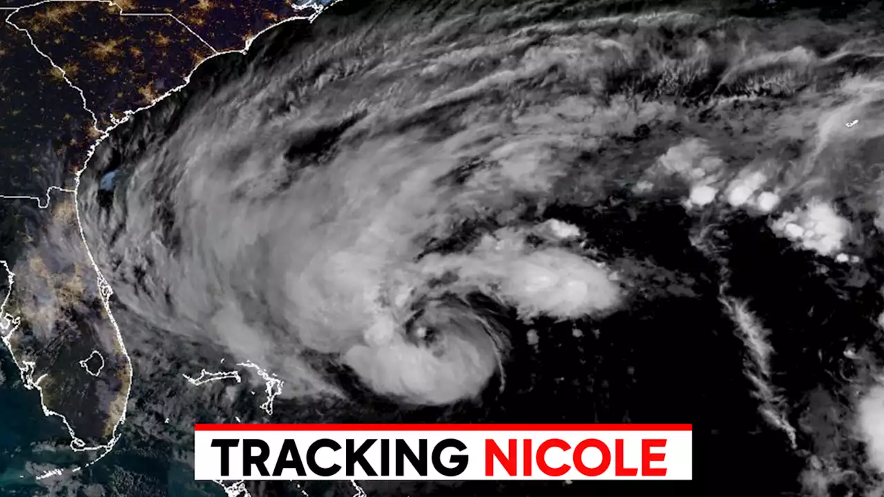 Tropical Storm Nicole forces evacuations as it makes landfall in Bahamas, heads toward Florida coast