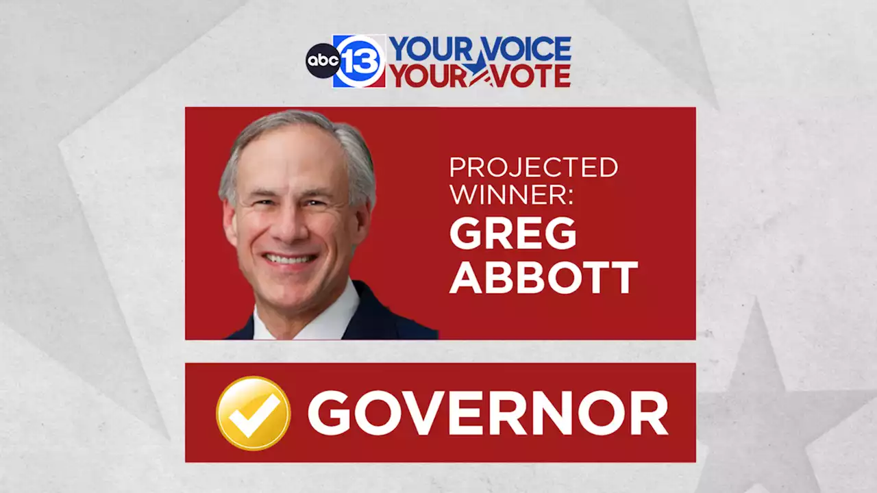 Gov. Greg Abbott projected to win third term in race against Beto O'Rourke