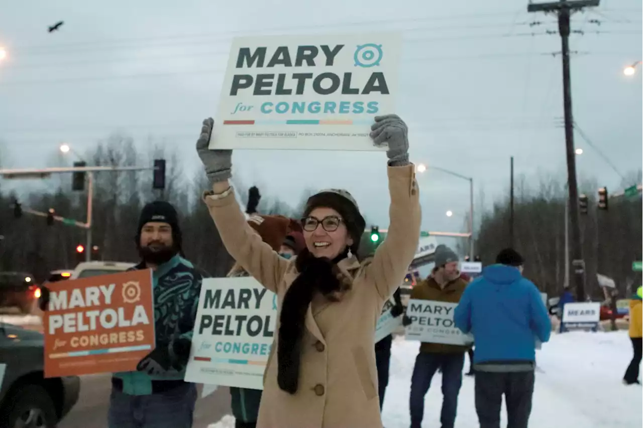 Scenes from Election Day morning in Anchorage