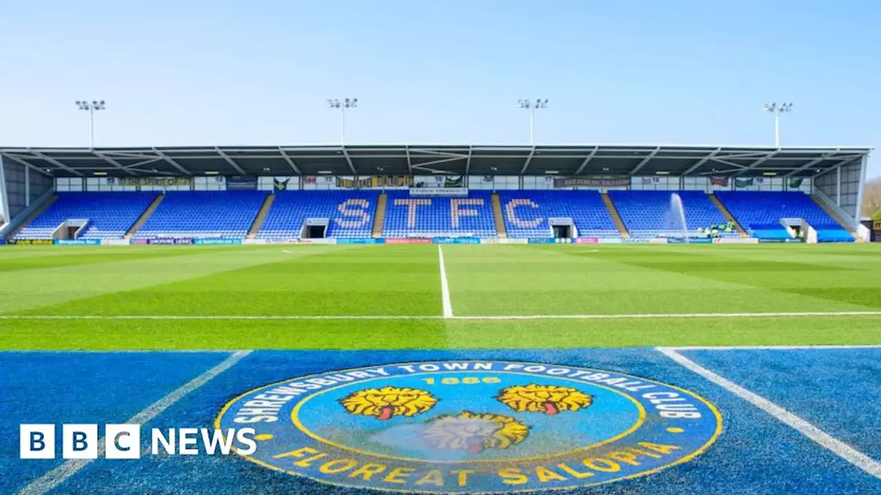 Fan charged with entering playing area at Shrewsbury Town match