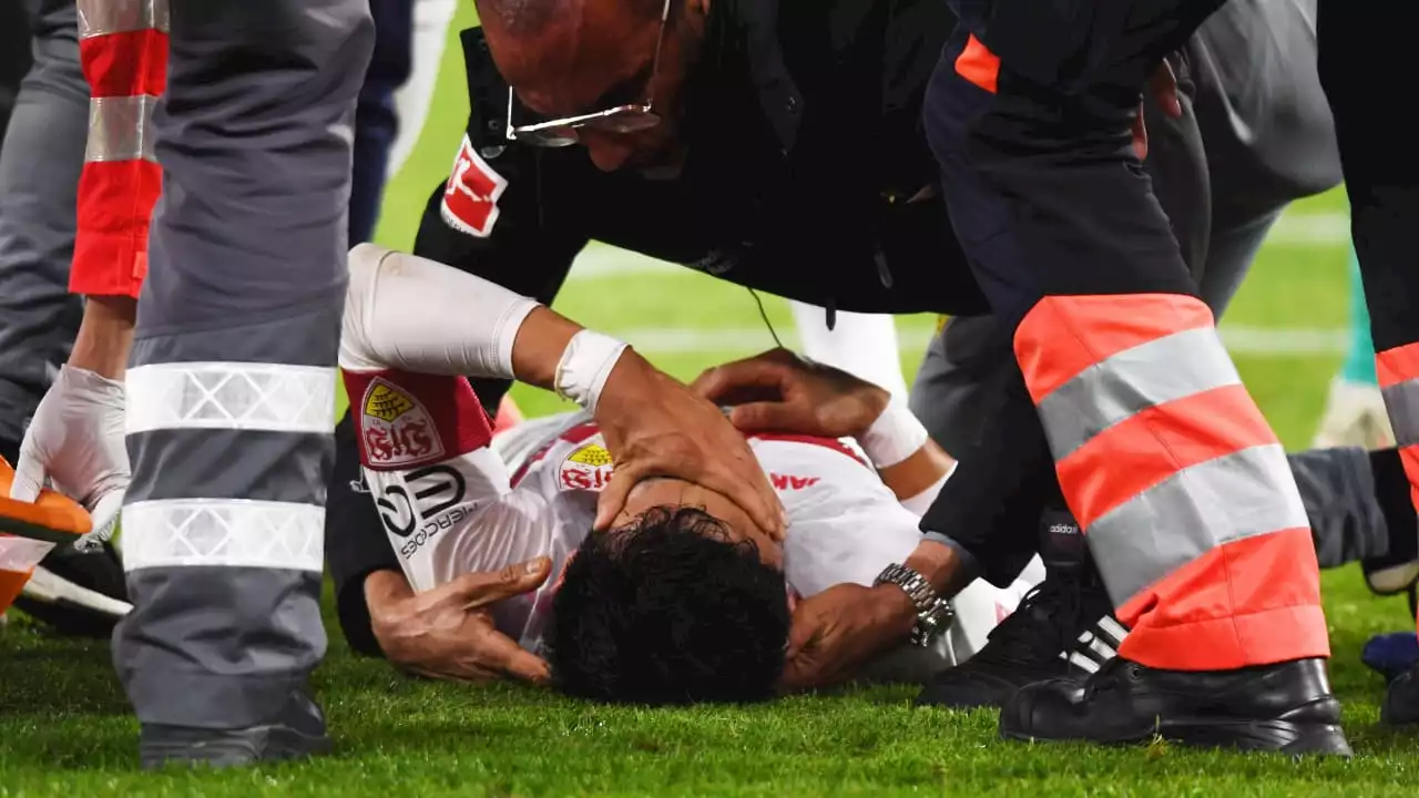 VfB Stuttgart: Nach Horror-Zusammenprall: Entwarnung bei VfB-Kapitän Endo