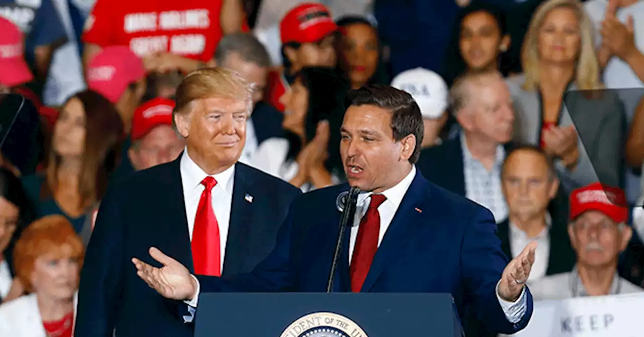 Trump Warns Ron DeSantis About Running in 2024: 'Could Hurt Himself'