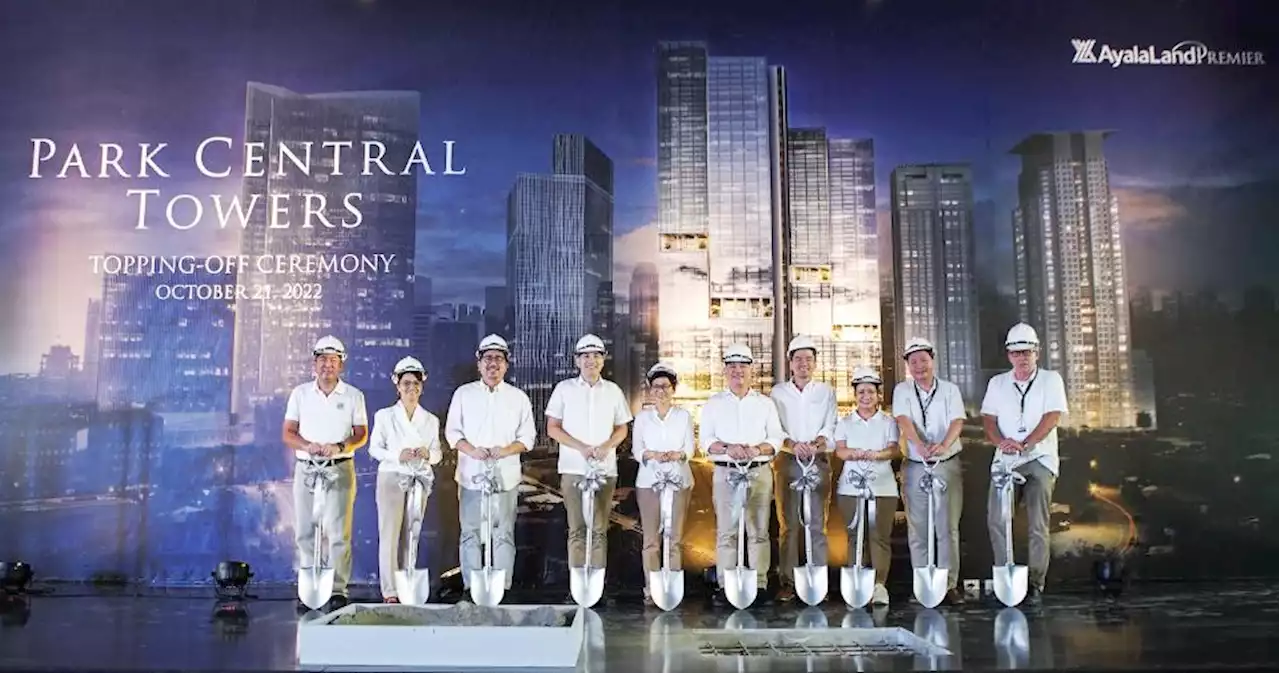 Ayala Land’s tallest building tops off - BusinessMirror