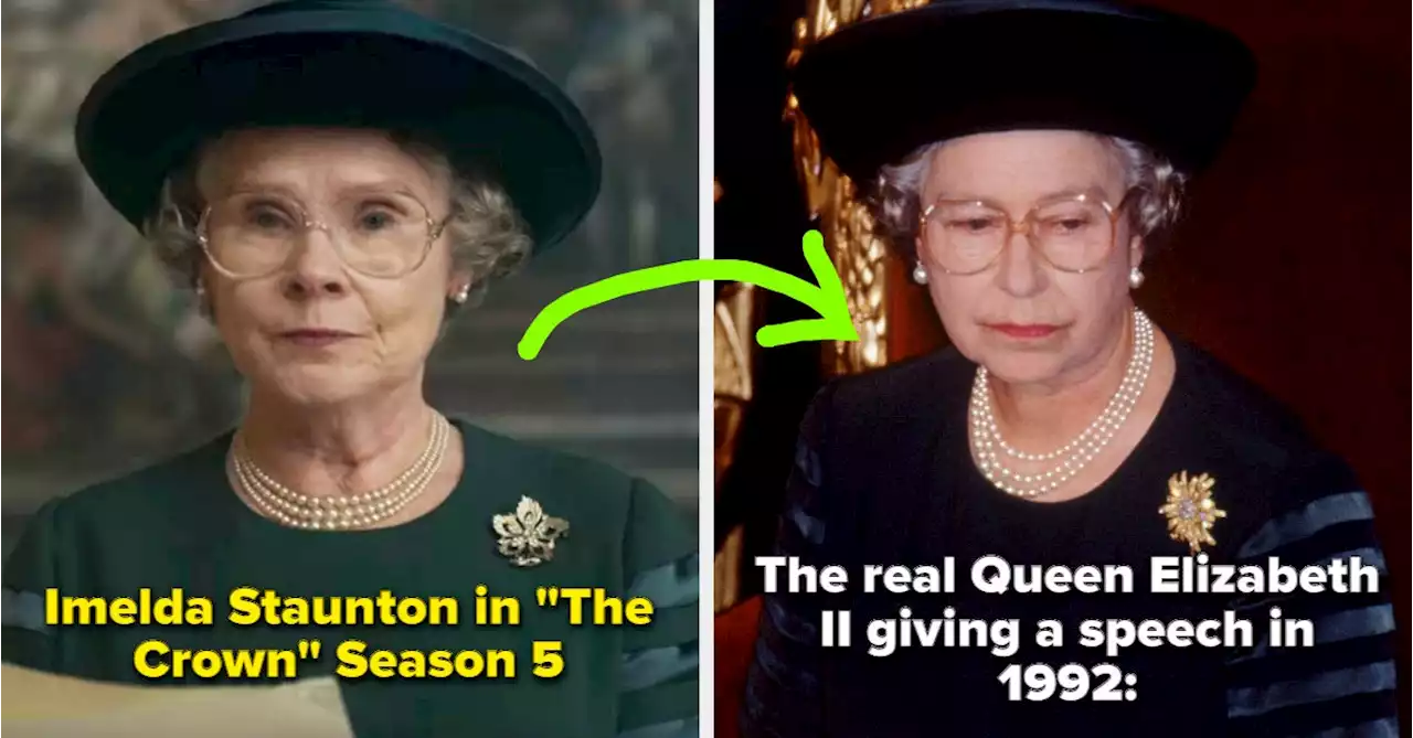 17 'The Crown' Side-By-Sides That Show The Season 5 Cast Vs. The Real Life People