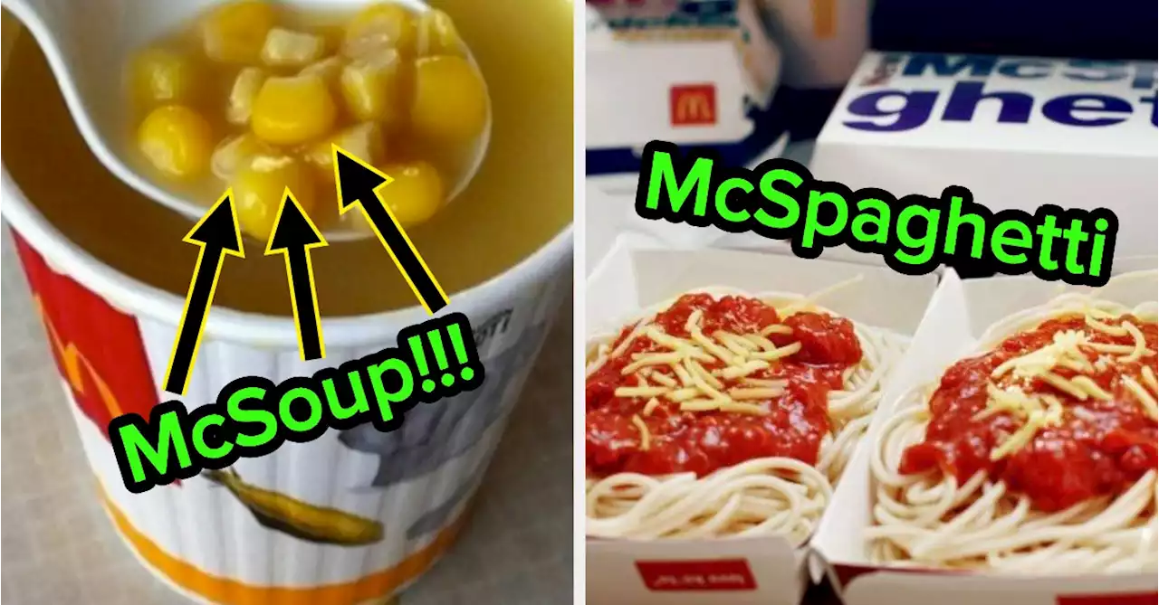 29 Discontinued McDonald's Products That Might Unlock Something Deep In The Back Of Your Memory