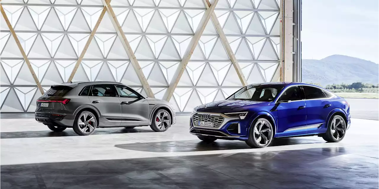 2024 Audi Q8 e-tron Brings a New Name, a Fresh Face, and Extra Range