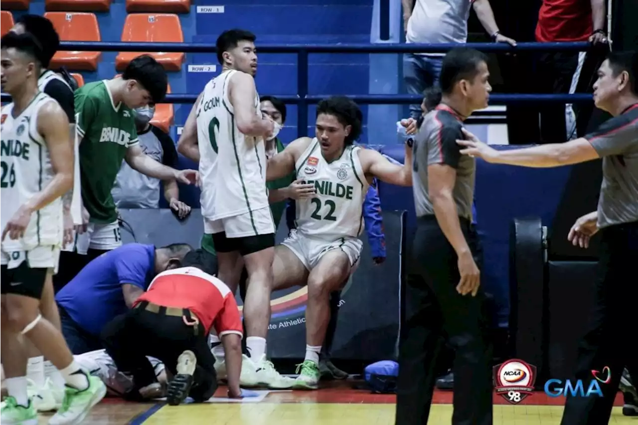 NCAA: St. Benilde players to get checked after John Amores’ punching spree