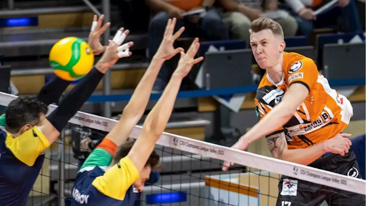 BR Volleys gewinnen Partie gegen bulgarischen Meister knapp