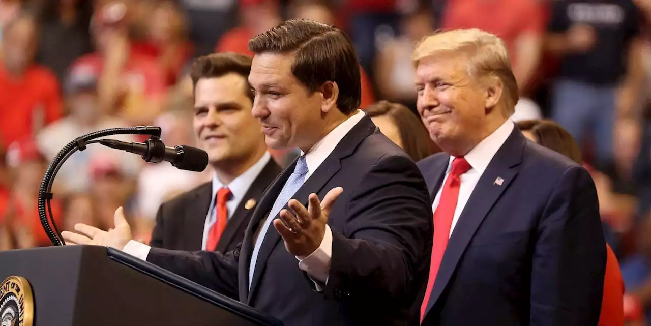 DeSantis ist jetzt Trumps Top-Rivale - der Ex-Präsident drohte ihm bereits