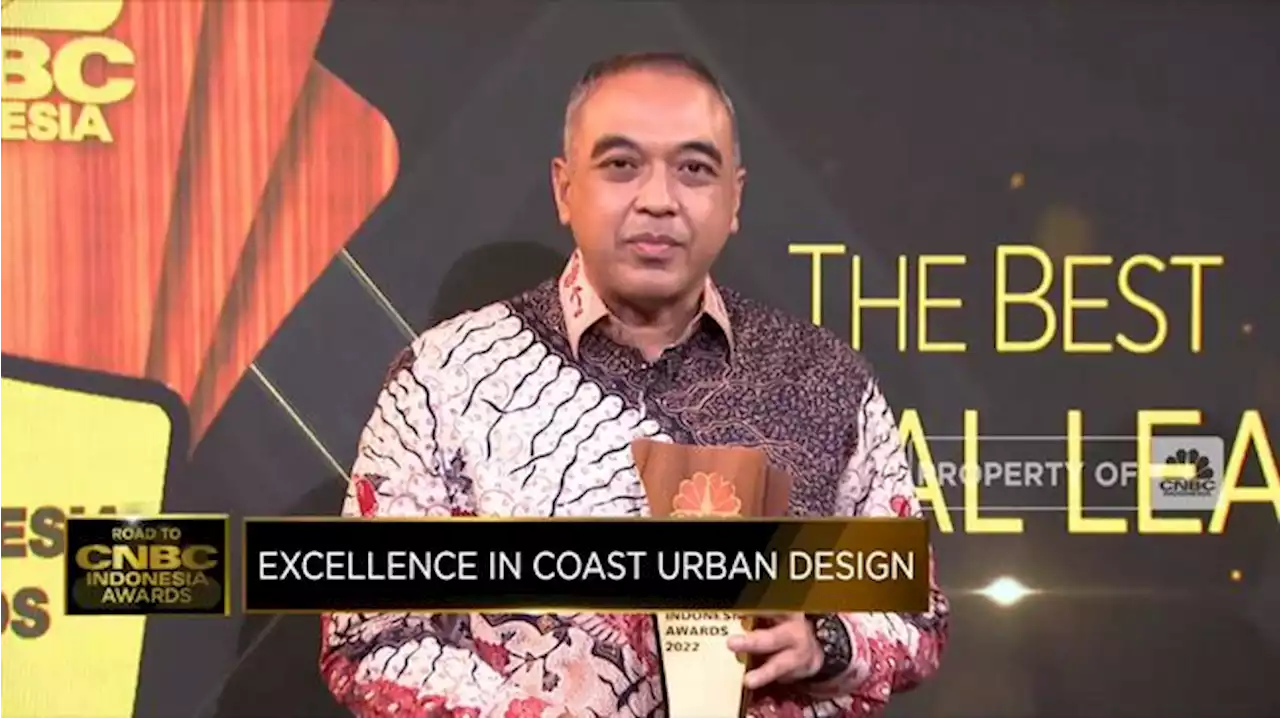 Bupati Tangerang Raih ' Excellence in Coast Urban Desain'