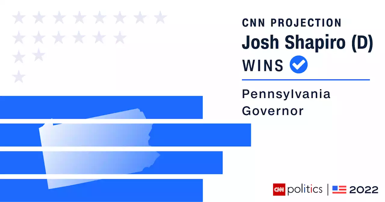 CNN Projection: Democrat Josh Shapiro will win Pennsylvania governorship