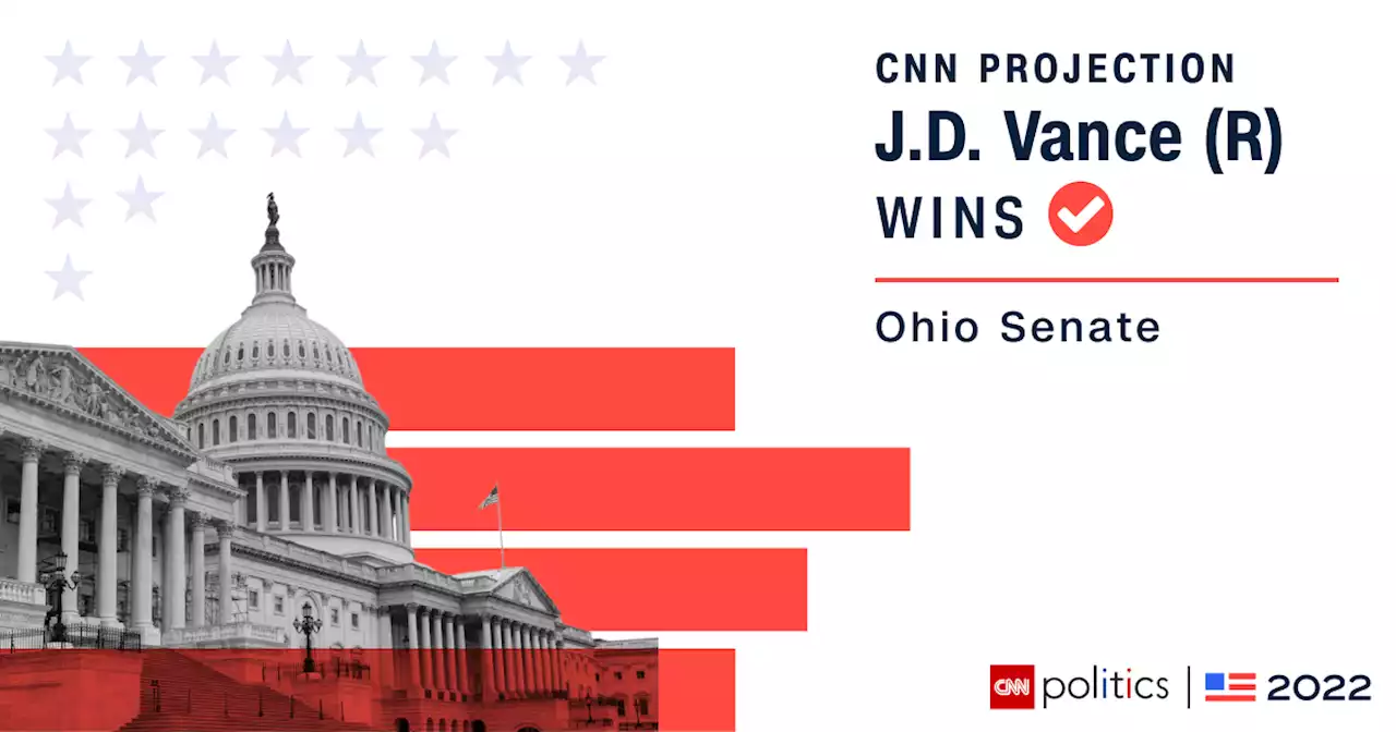 CNN Projection: Trump-backed Republican J.D. Vance will win Ohio Senate race