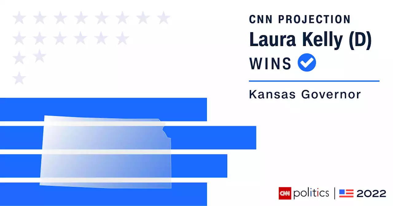 CNN Projection: Democrat Laura Kelly wins reelection bid for Kansas governor