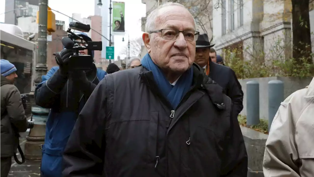 Epstein accuser drops claim against attorney Alan Dershowitz