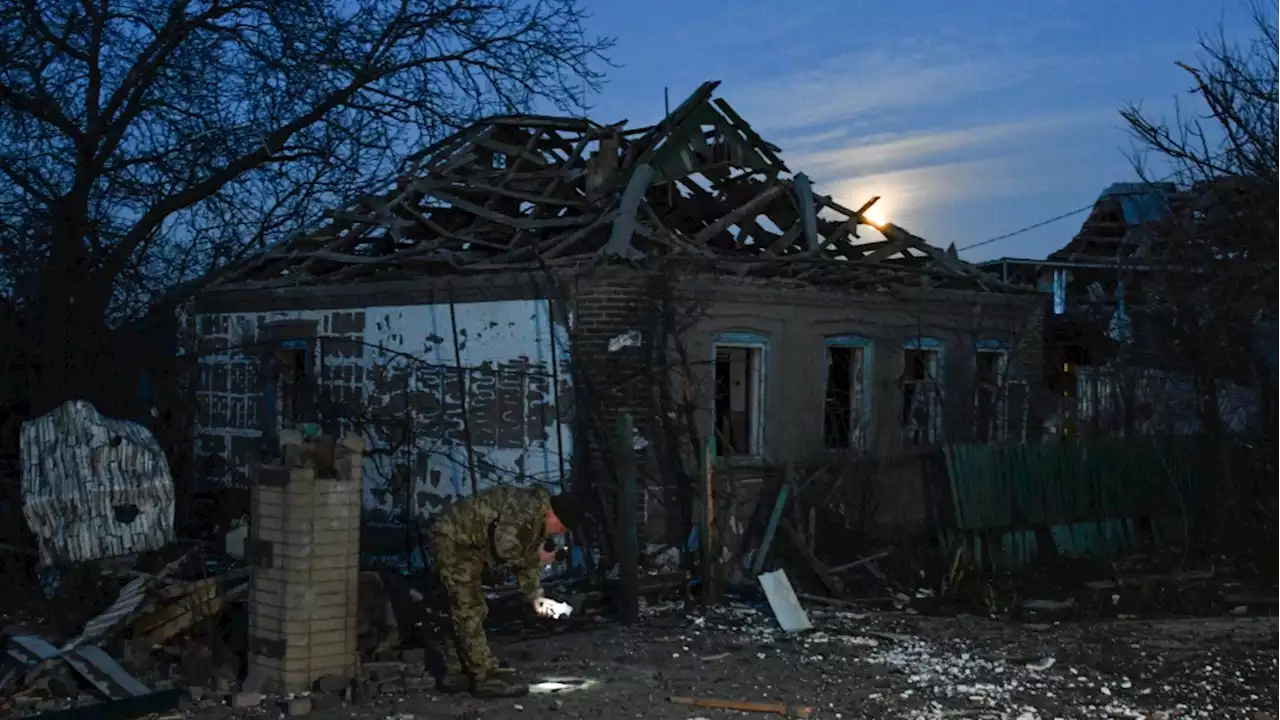 Villages and towns in Ukraine see heavy fighting, shelling