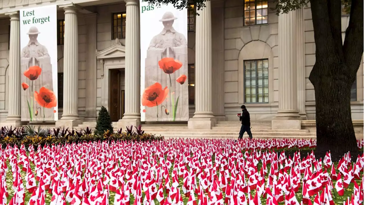 This is what is happening on Remembrance Day in Toronto