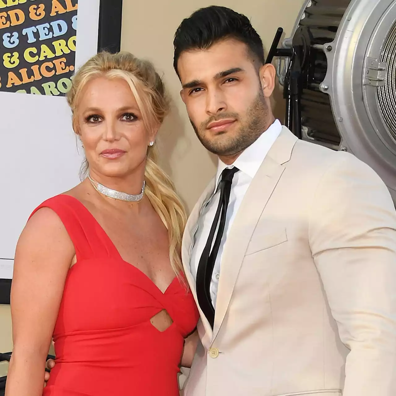 Britney Spears Says Husband Sam Asghari Is 'Home Now Acting Up' After Month Away - E! Online