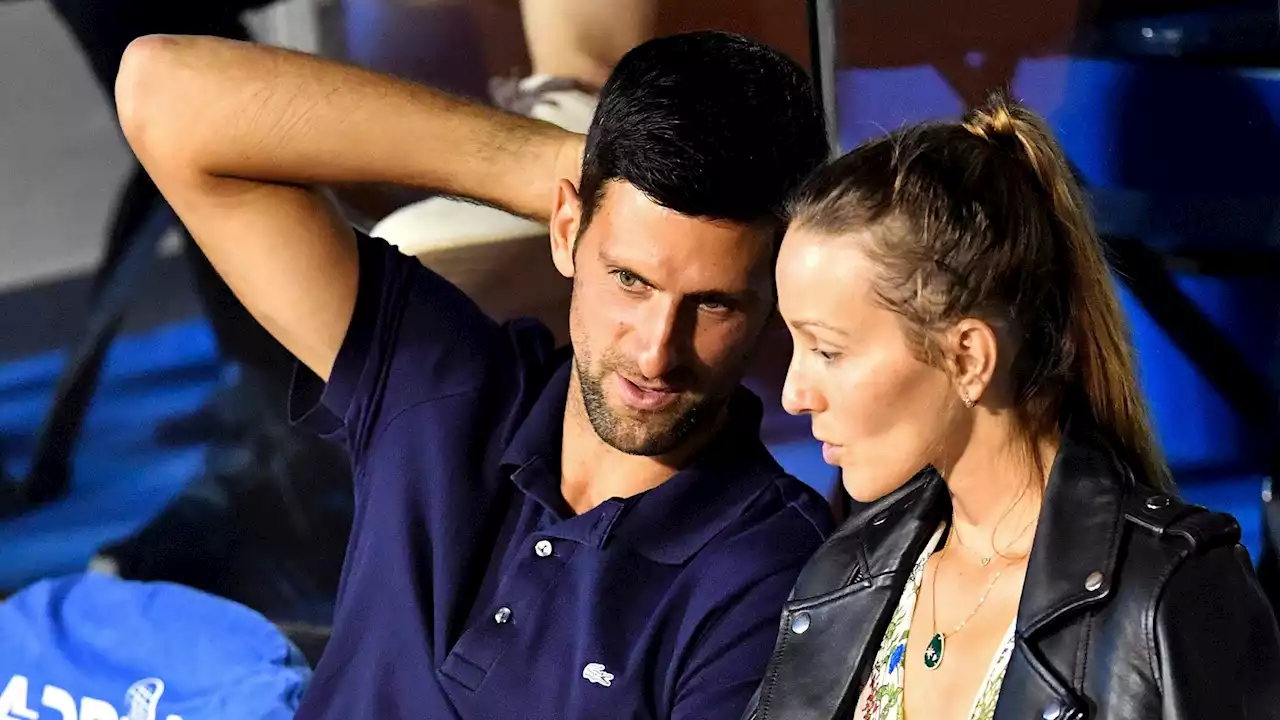 Djokovic-Ehefrau Jelena schaltet sich in Twitter-Diskussion um heimlich gemischtes Getränk ein